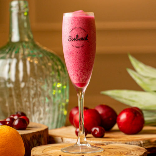 Sorbetes de fresa Sorbeval
